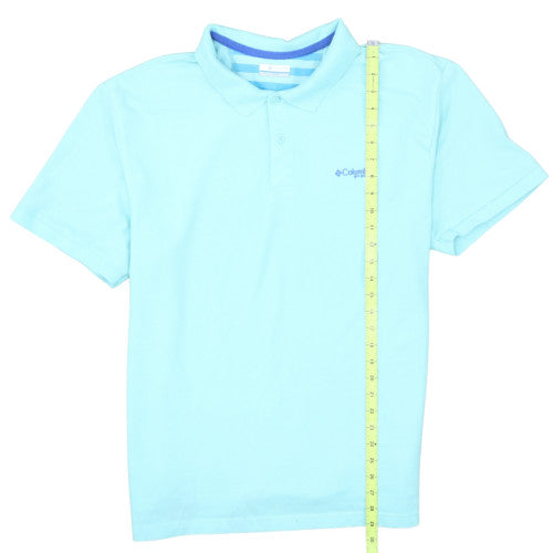 Columbia Men's Blue 2XL Performance Fishing Polo Shirt