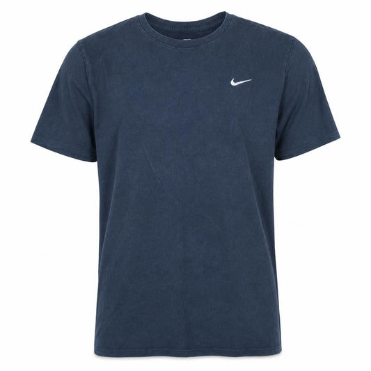 Nike Men's Blue Short Sleeve Crew Neck Cotton T-Shirt Size M
