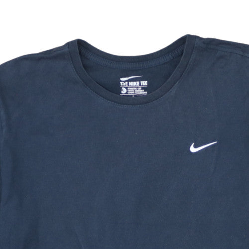 Nike Men's Blue Short Sleeve Crew Neck Cotton T-Shirt Size M