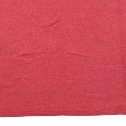 Under Armour Men’s Red 'Respect' HeatGear T-Shirt Size L