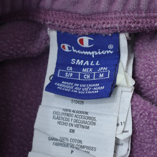 Champion Women’s Purple Fleece Sweatpants Small Regular Fit