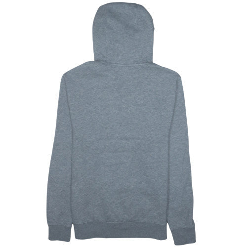Nike Men's Grey Small Pullover Hoodie with Logo Graphic