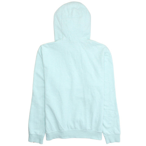 Nike Womens Blue Pullover Hoodie Small - Cotton Blend Sweatshirt