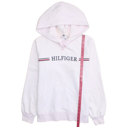 Tommy Hilfiger Womens Light Pink Pullover Hoodie Small