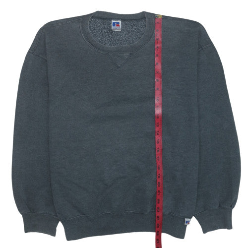Russell Athletic Men's Grey XL Fleece Pullover Sweatshirt Vintage