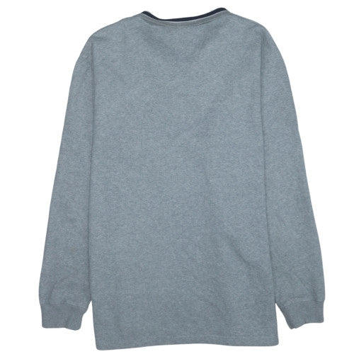 Reebok Mens Grey XX-Large 1/4 Zip Pullover Sweatshirt