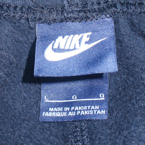 Nike Mens Black L Jogger Sweatpants Elastic Waist Cuffed Casual