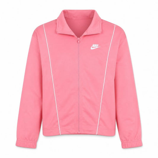 Nike Women's Pink Track Jacket S Full Zip Lightweight Activewear
