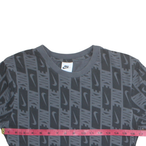 Nike Men's Grey XS Graphic Print Sports T-Shirt