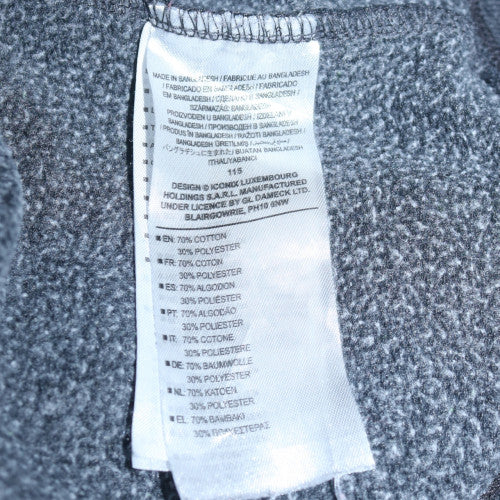 Umbro Men’s Grey Pullover Hoodie L Fleece Sportswear