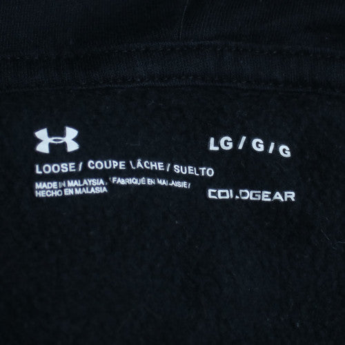 Under Armour Women's Black Pullover Hoodie Size L ColdGear Fleece