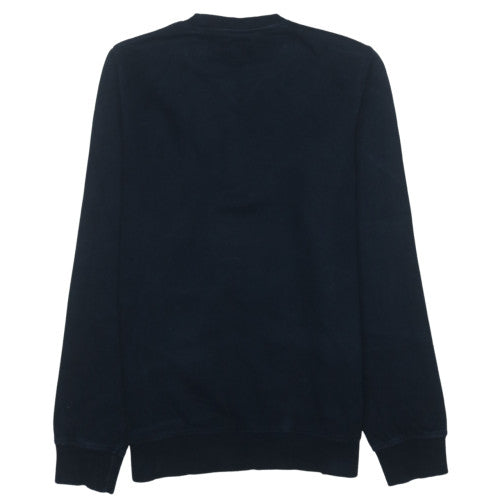 Dickies Men's Black Medium Crew Neck Cotton Sweatshirt
