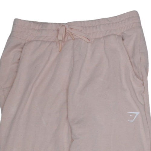 Gymshark Women's Beige Jogger Trousers Size S Viscose Blend
