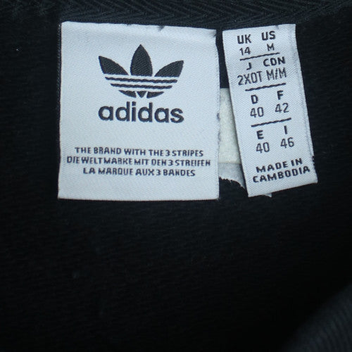 Adidas Womens Black Size 14 Crew Neck Pullover Sweatshirt