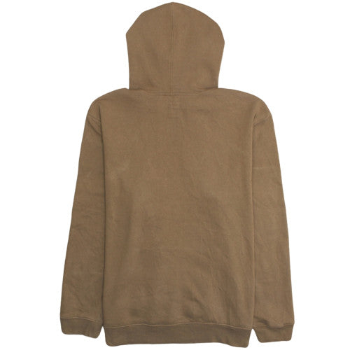GAP Womens Brown Pullover Hoodie Large Cotton Blend Casual