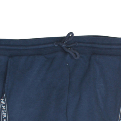 Tommy Hilfiger Men's Blue Jogger Sweatpants L Logo Tape Casual