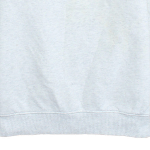 Ellesse Boys Grey Crew Neck Pullover Sweatshirt 13-14 Years Logo Print
