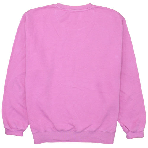 Nike Women's Pink Crew Neck Pullover Sweatshirt Size M