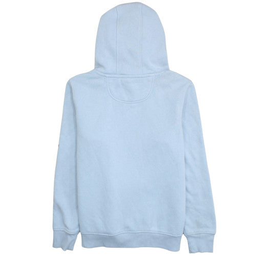 Carhartt Men's Light Blue Relaxed Fit Pullover Hoodie Size M