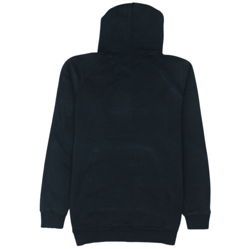 Adidas Boys Black 15-16 Years Pullover Hoodie Essentials Cotton Blend