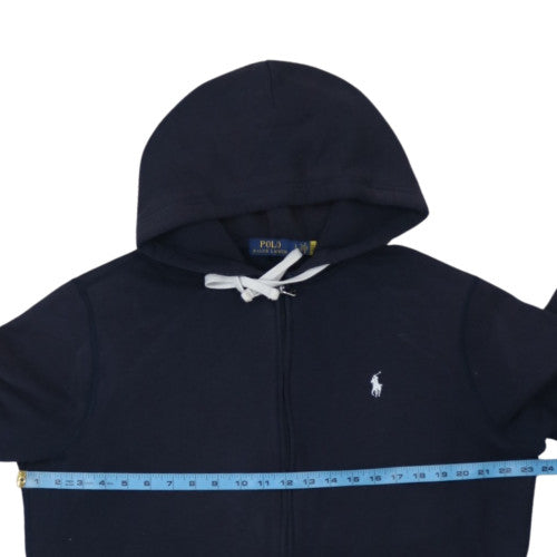 Polo Ralph Lauren Men's Blue Full Zip Hoodie Size L