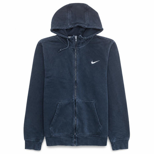 Nike Men's Blue Full Zip Fleece Hoodie Size L Regular Fit