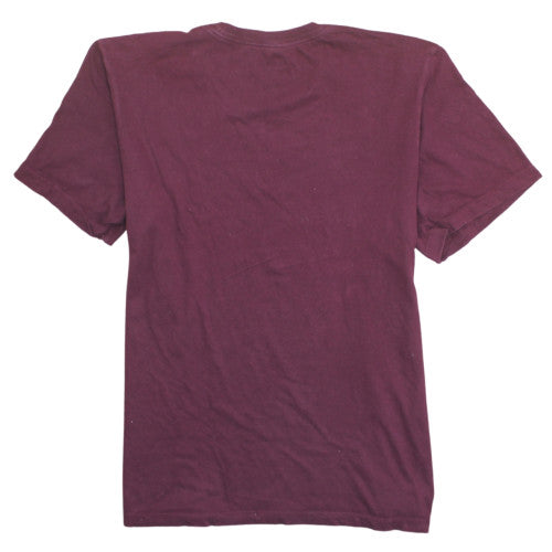 Nike Men's Maroon Earlham Lacrosse Graphic T-Shirt XL Cotton Tee
