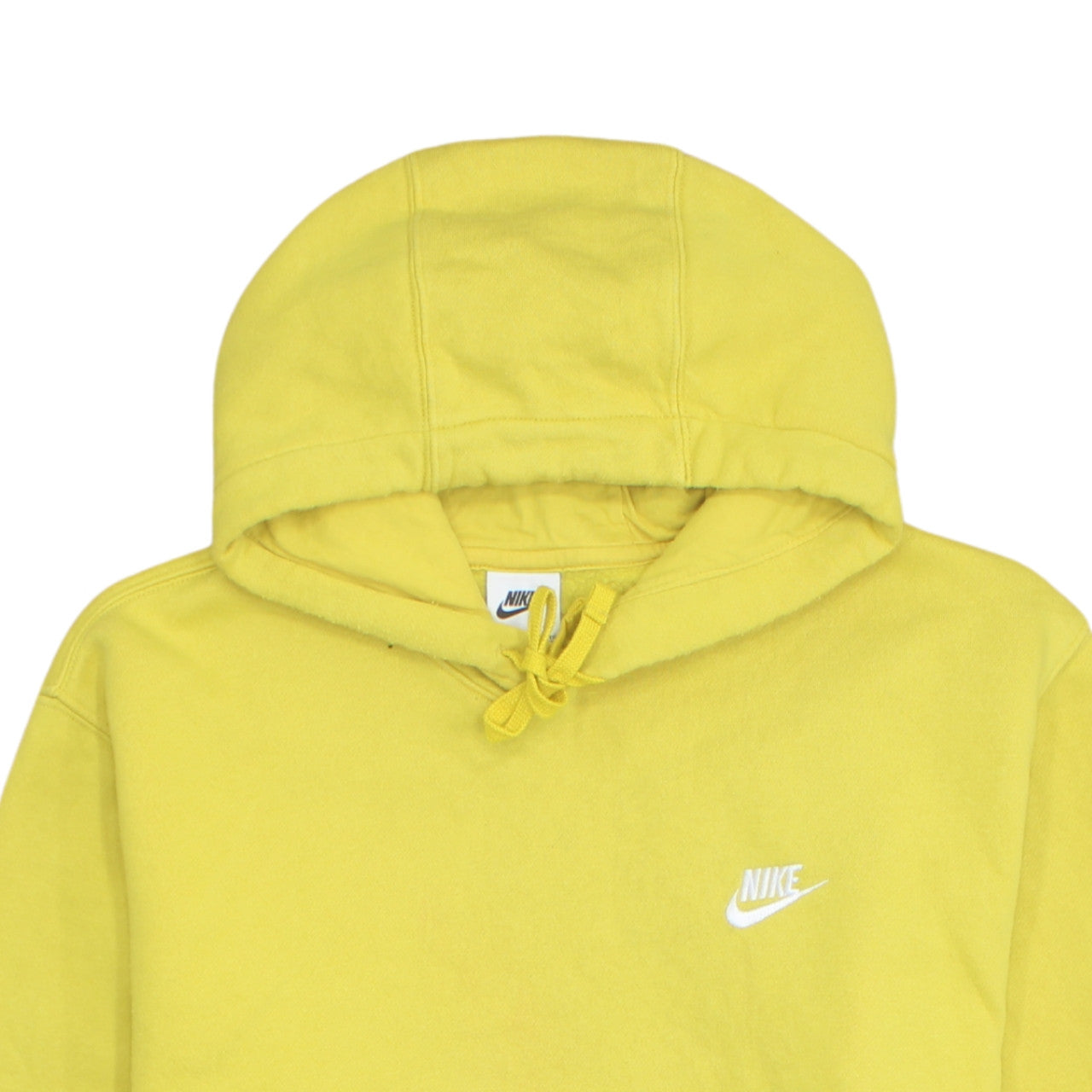 Nike Men’s Yellow Pullover Hoodie XL Fleece Sweatshirt