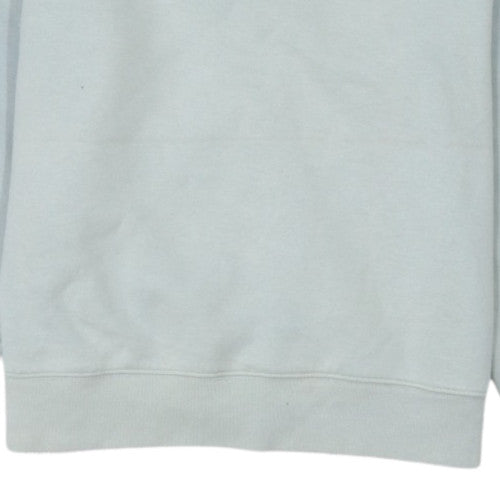 Adidas Women’s Light Blue Crew Neck Pullover Sweatshirt Size 14