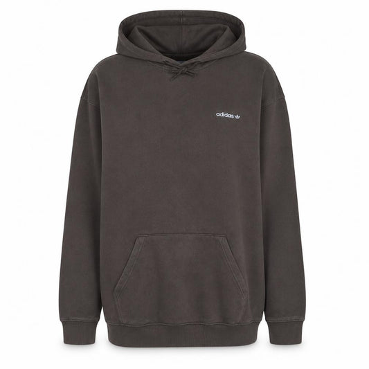Adidas Womens Brown Pullover Hoodie XL Relaxed Fit Cotton Blend