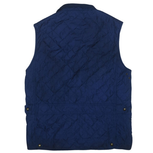 Ralph Lauren Men's Blue Quilted Waistcoat M Padded Casual Outdoor