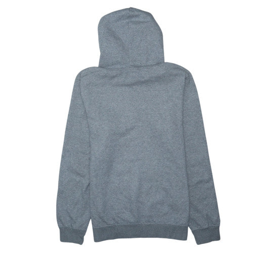 Champion Men's Grey Small Pullover Hoodie with Logo Detail