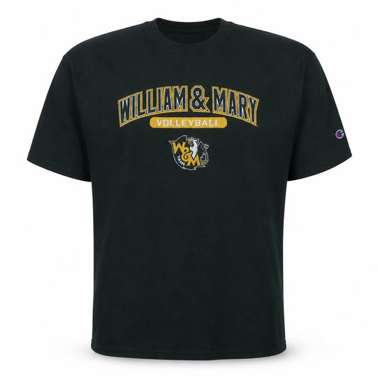 Champion Men’s Green William & Mary Volleyball Graphic 2XL T-Shirt