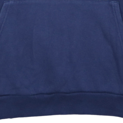 Under Armour Men's Blue Pullover Hoodie L Fleece Relaxed Fit
