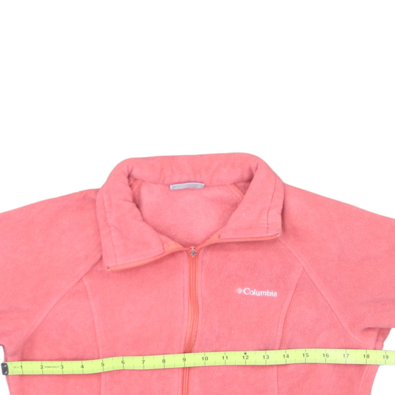 Columbia Women Pink Fleece Full Zip Jacket Size M