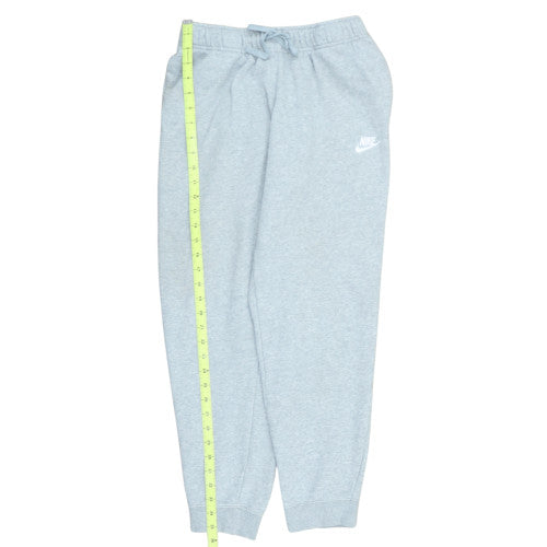 Nike Men's Grey Fleece Cuffed Sweatpants M Regular Fit