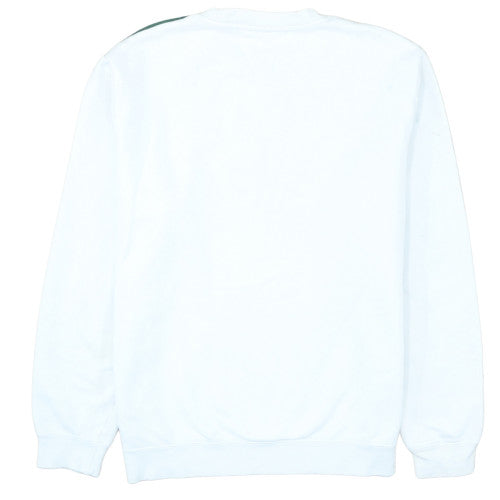 Nike Men's White Long Sleeve Pullover Sweatshirt Size L