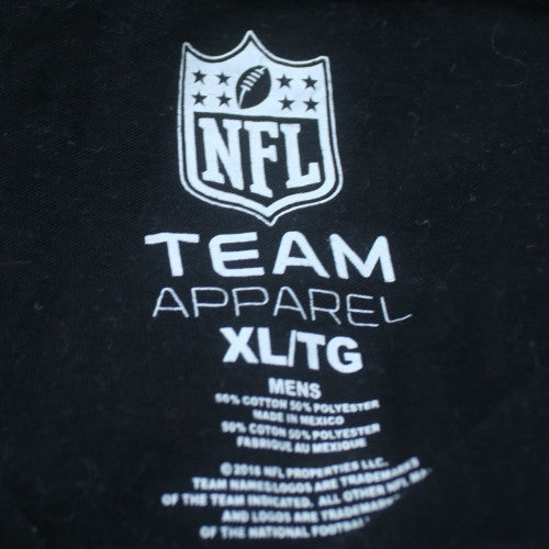 NFL Team Apparel Carolina Panthers Men's Black XL T-Shirt
