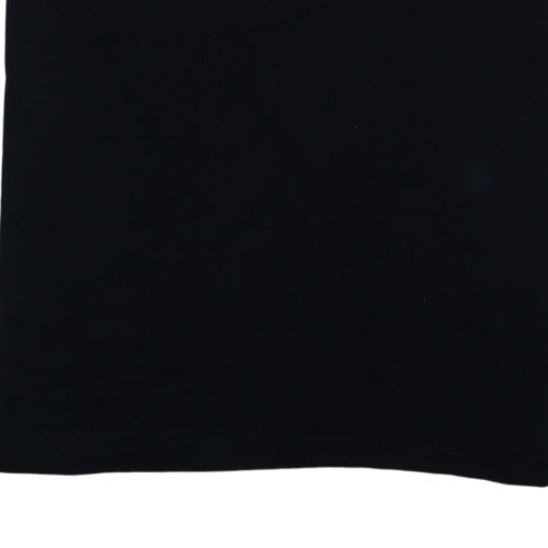 NFL Team Apparel Carolina Panthers Men's Black XL T-Shirt