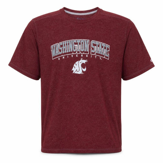 Champion Men's Maroon Washington State University Crew Neck T-Shirt XL