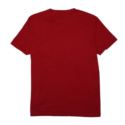 Polo Ralph Lauren Men's Red V-Neck Cotton T-Shirt XL