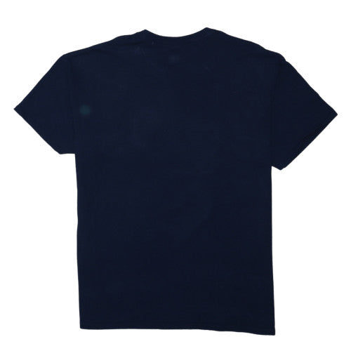 NFL Team Apparel Men's Navy Seahawks Football T-Shirt XL
