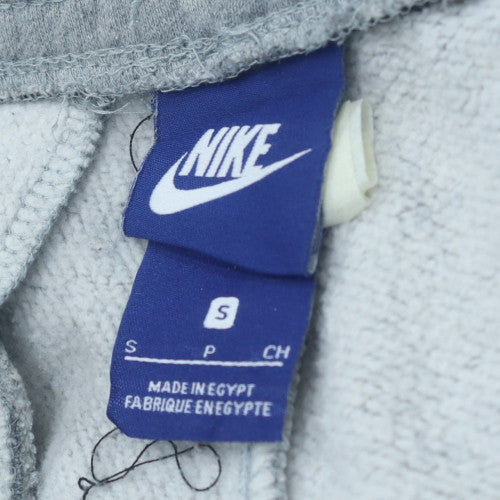 Nike Men’s Grey Fleece Jogger Sweatpants S Regular Fit