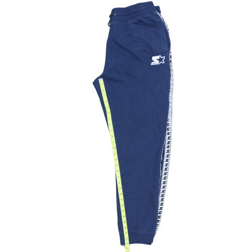 Starter Men's Blue 2XL Jogger Sweatpants with Logo