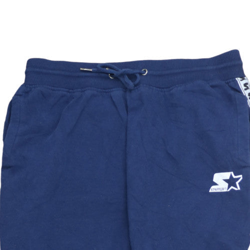 Starter Men's Blue 2XL Jogger Sweatpants with Logo