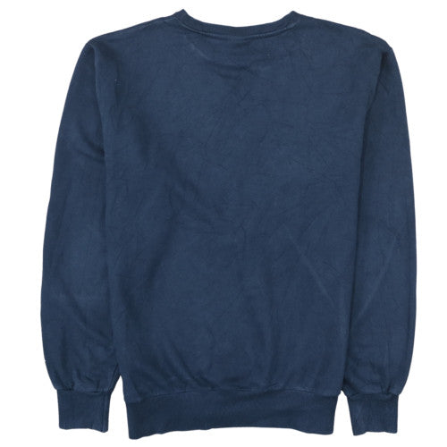 Ellesse Mens Navy Blue Crew Neck Sweatshirt XXL Classic Logo