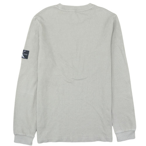 Calvin Klein Jeans Men's Grey Knit Pullover Sweatshirt M