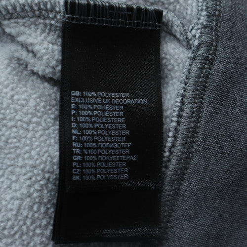The North Face Men Grey Full Zip Hoodie Fleece Jacket M