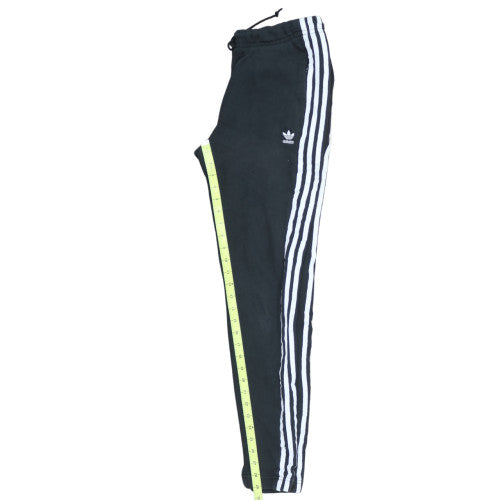 Adidas Womens Black Jogger Trousers Size 8 Cotton Blend Sportswear