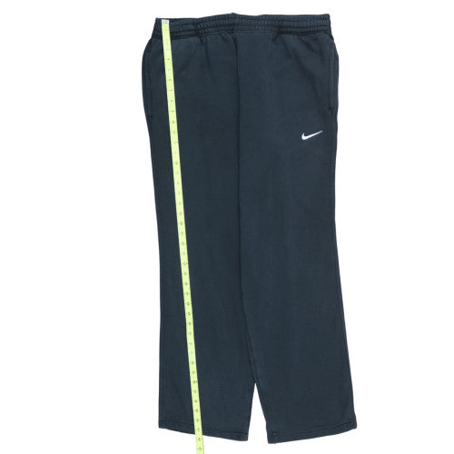 Nike Men's Black XL Fleece Sweatpants with Elastic Waist